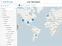 Cisco Catalyst Center network map